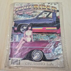 Vintage LowRider Magazine October 1988 Cruising LA Super Show Orlie's Hydraulics